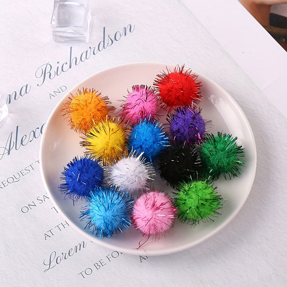 Fluffy pompoms