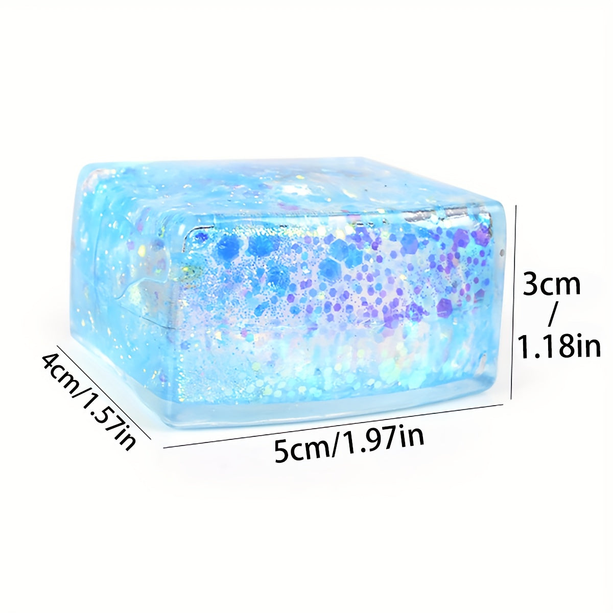 Glitter Cubes