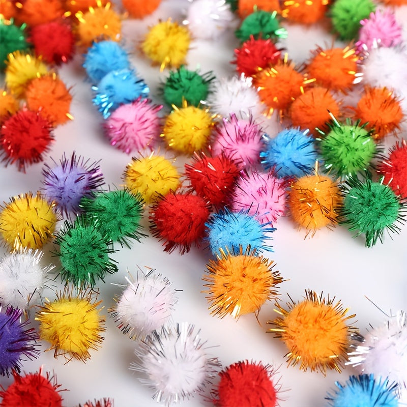 Fluffy pompoms
