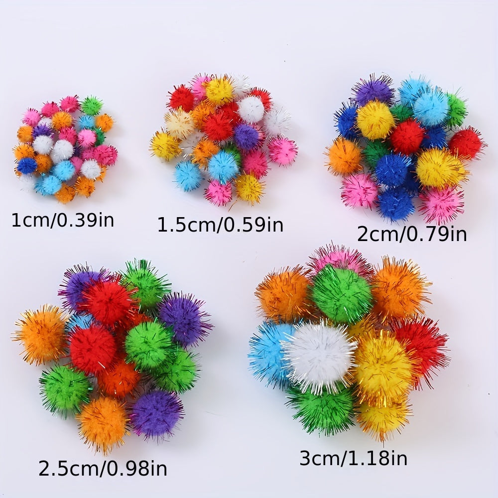 Fluffy pompoms
