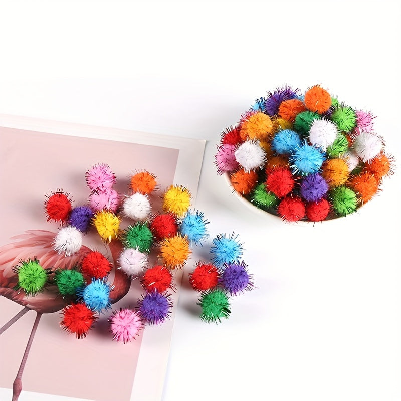 Fluffy pompoms