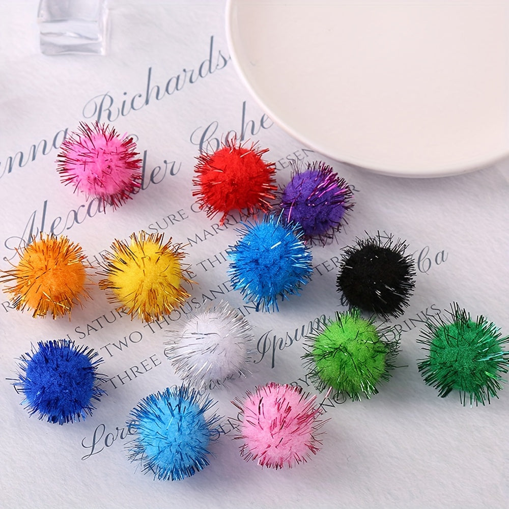 Fluffy pompoms