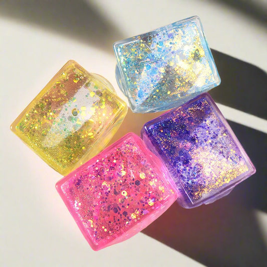 Glitter Cubes