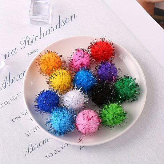 Fluffy pompoms