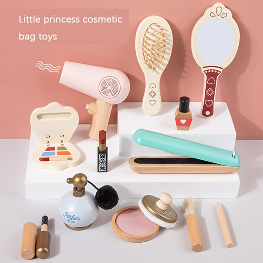 Wooden Cosmetic Set